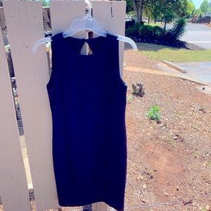 Beautiful Liz Claiborne navy formal dress